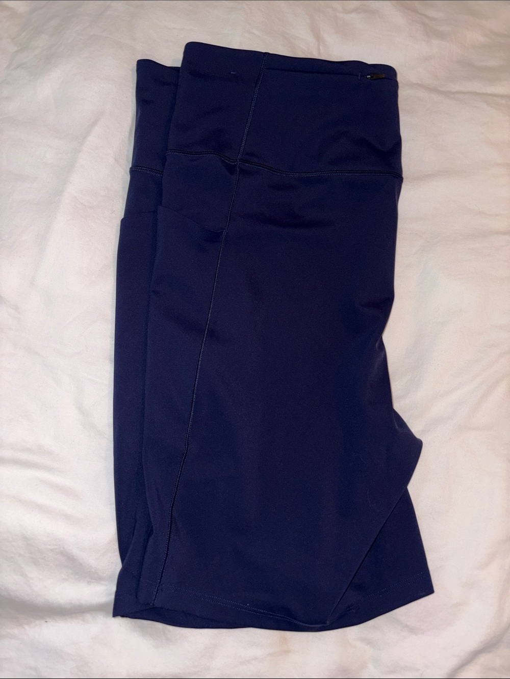 Navy running shorts with Comfortable Waistband